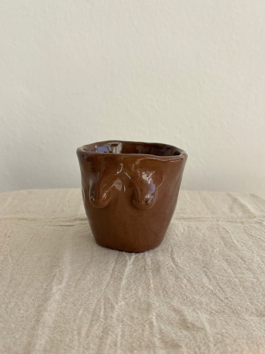 Taza Diosa marrón